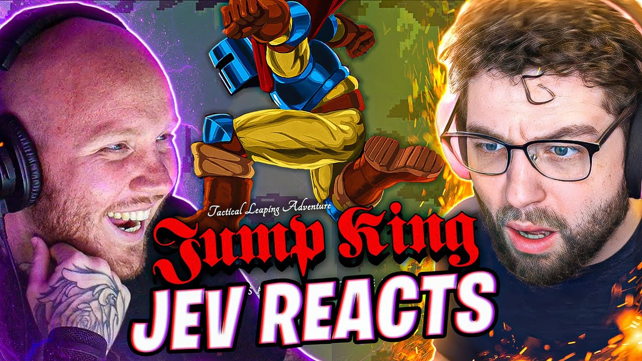 TIMTHETATMAN REACTS TO JEV RAGING (AGAIN) AT JUMP KING...