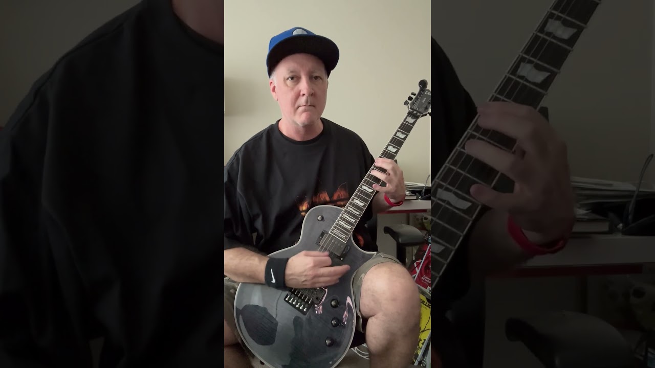 Ltd EC1000 Metal Riff with Leads 