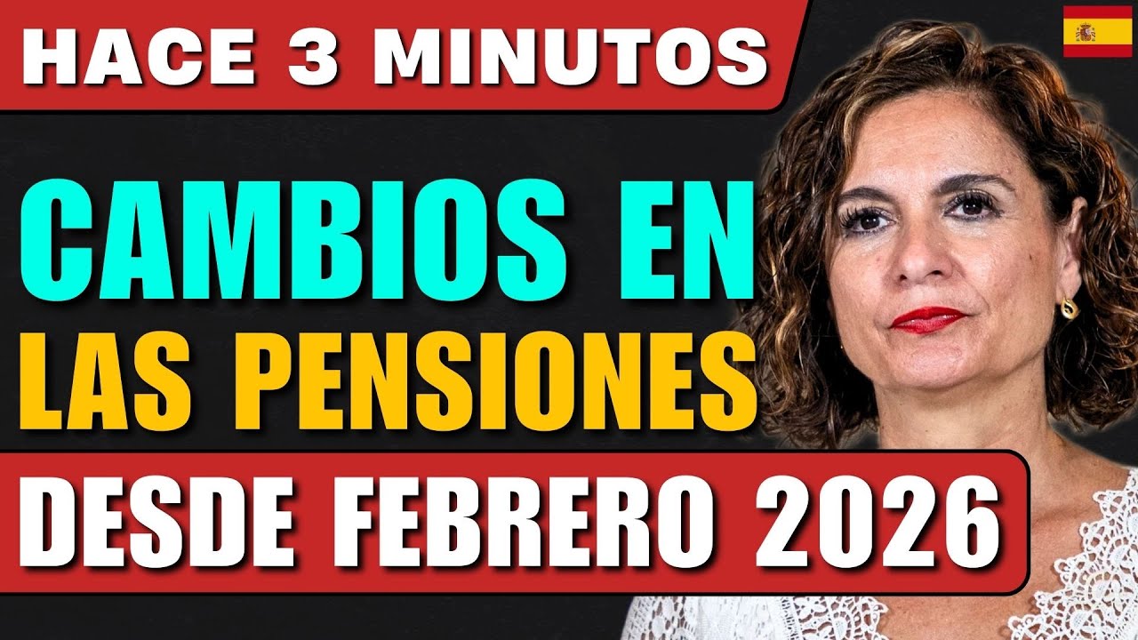 🚨 ATENCIÓN Pensionistas: Grandes cambios en las PENSIONES desde FEBRERO de 2026 – ¡El INSS confirma!