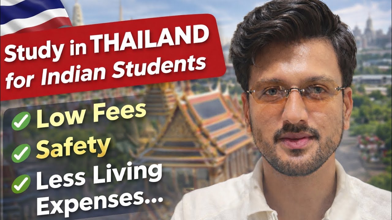 Study in Thailand | Indian students | Low fees | less living expenses | accredited university|Safe