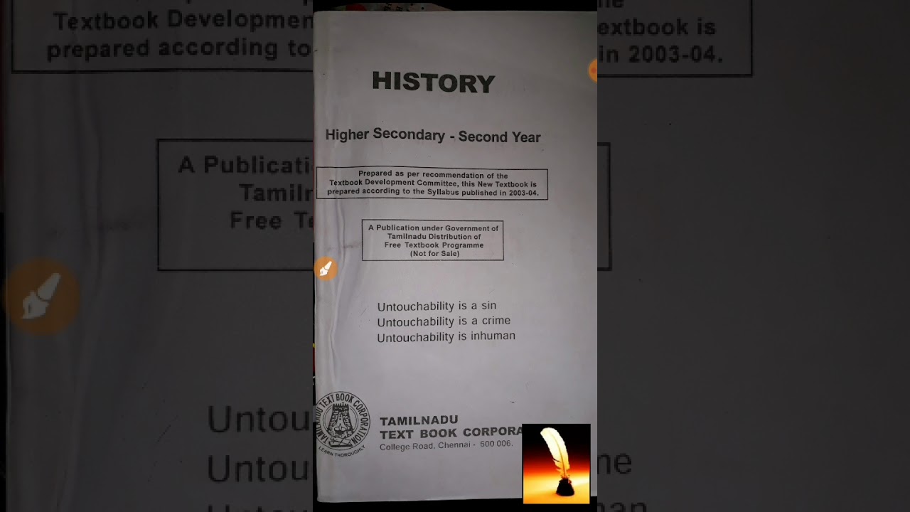 Tamilnadu History books/HS/ history for UPSC