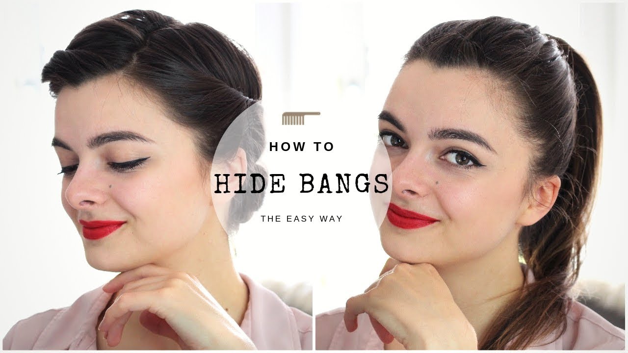 Four Ways To Hide Bangs