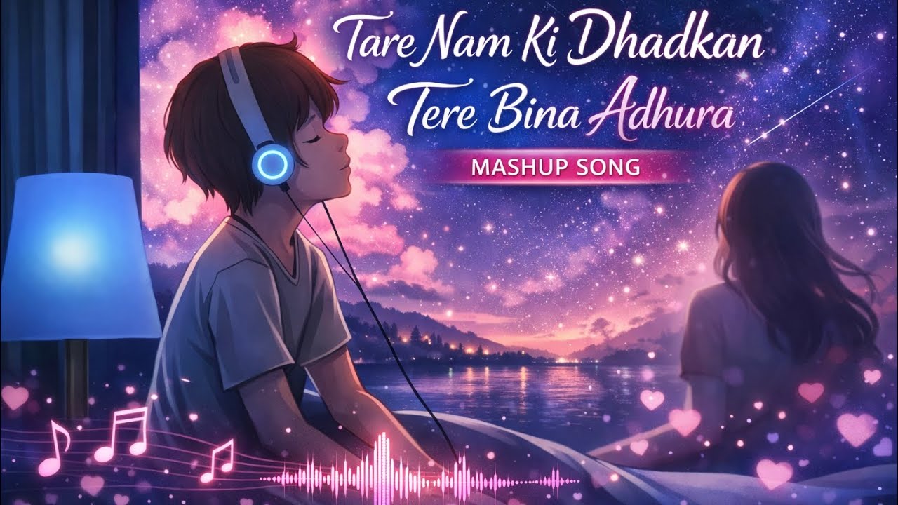 Tere Naam Ki Dhadkan x Tere Bina Adhura 💔 | Heart Touching Hindi Love Mashup 2026