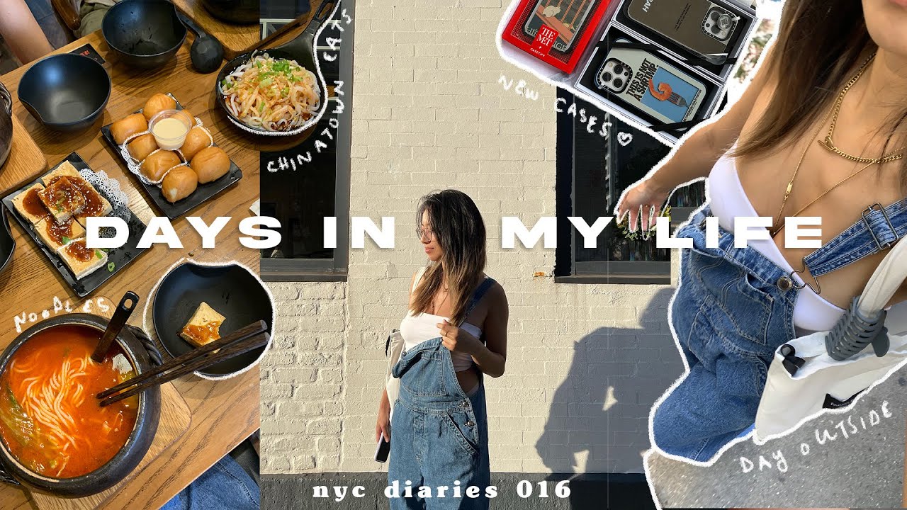 Living in NYC | $3 movies, crossing bridge noodles, roommate brunch, snippets from new hampshire