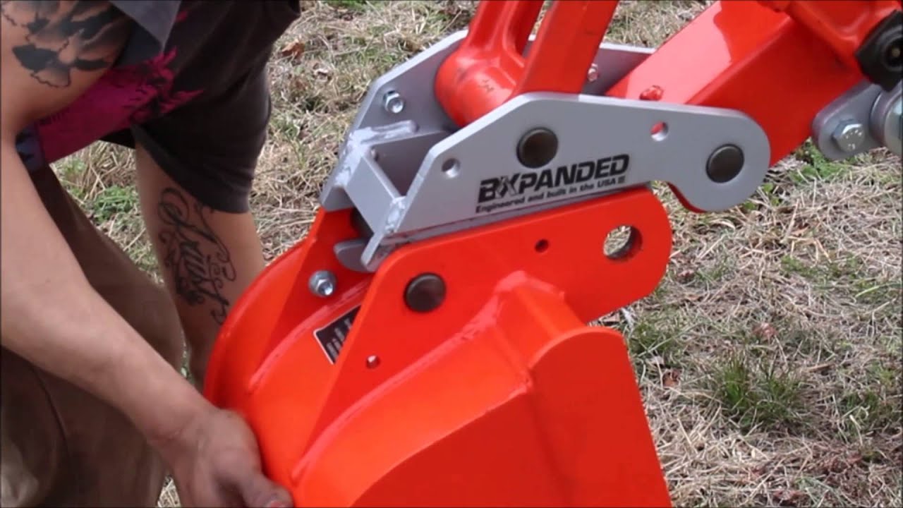 BXpanded BH Quick-On  Bucket Connector