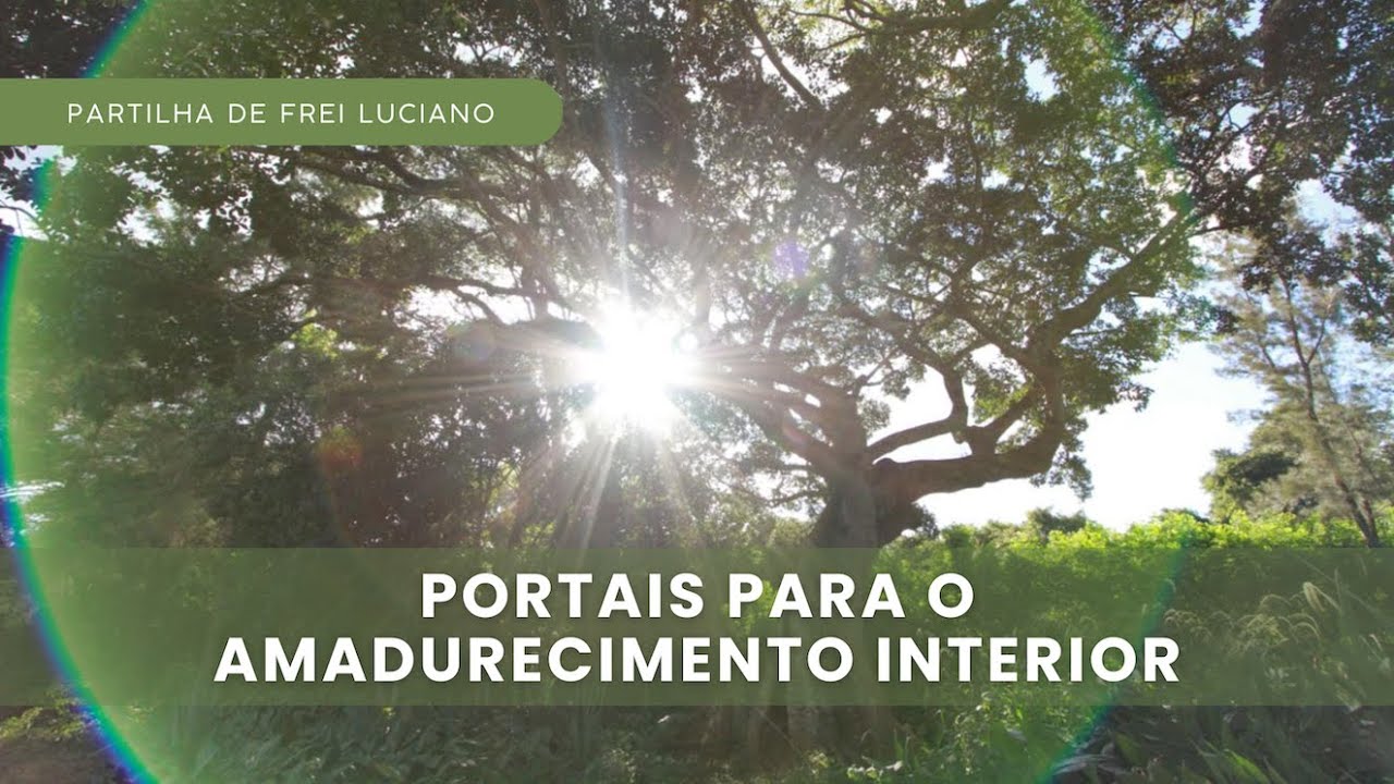 Frei Luciano | Portais para o amadurecimento interior