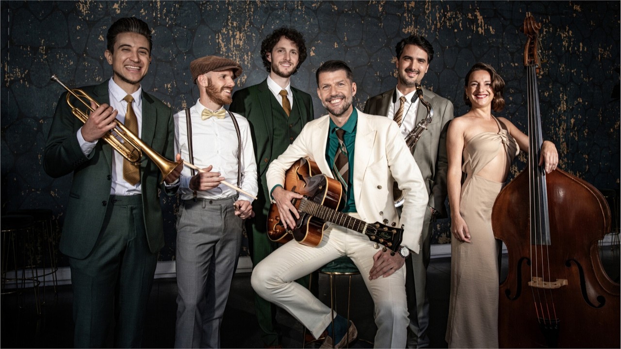 Retro Jazz band boeken bij KWADRAAD