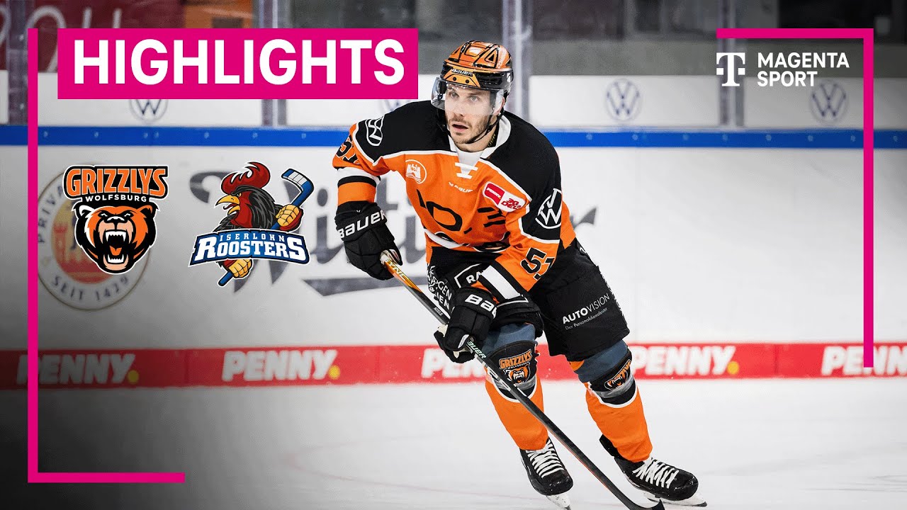 Grizzlys Wolfsburg - Iserlohn Roosters | 6. Spieltag, 2023/2024 | MAGENTA SPORT