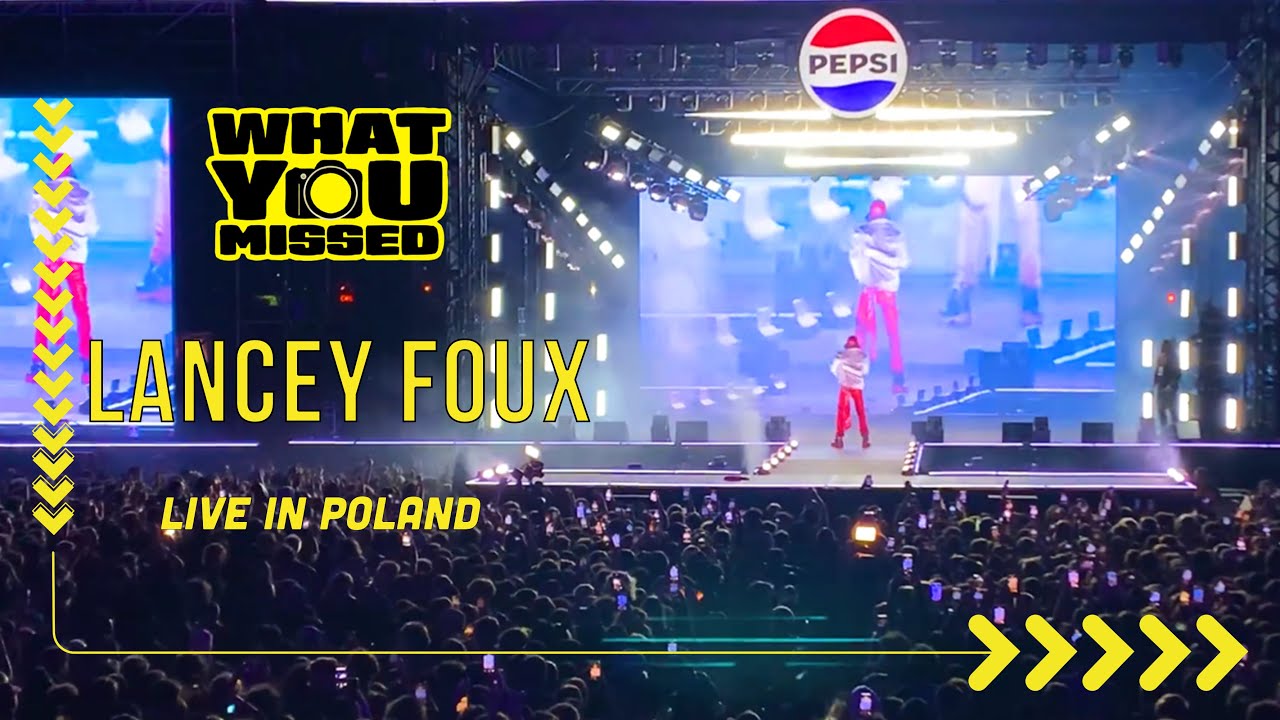 Lancey Foux Lights Up Clout Fest Poland | Wild Performance & Unreleased Music - What You Missed