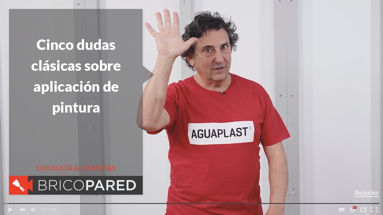 Cinco dudas cl&aacute;sicas sobre aplicaci&oacute;n de pintura. Beissier - Bricopared
