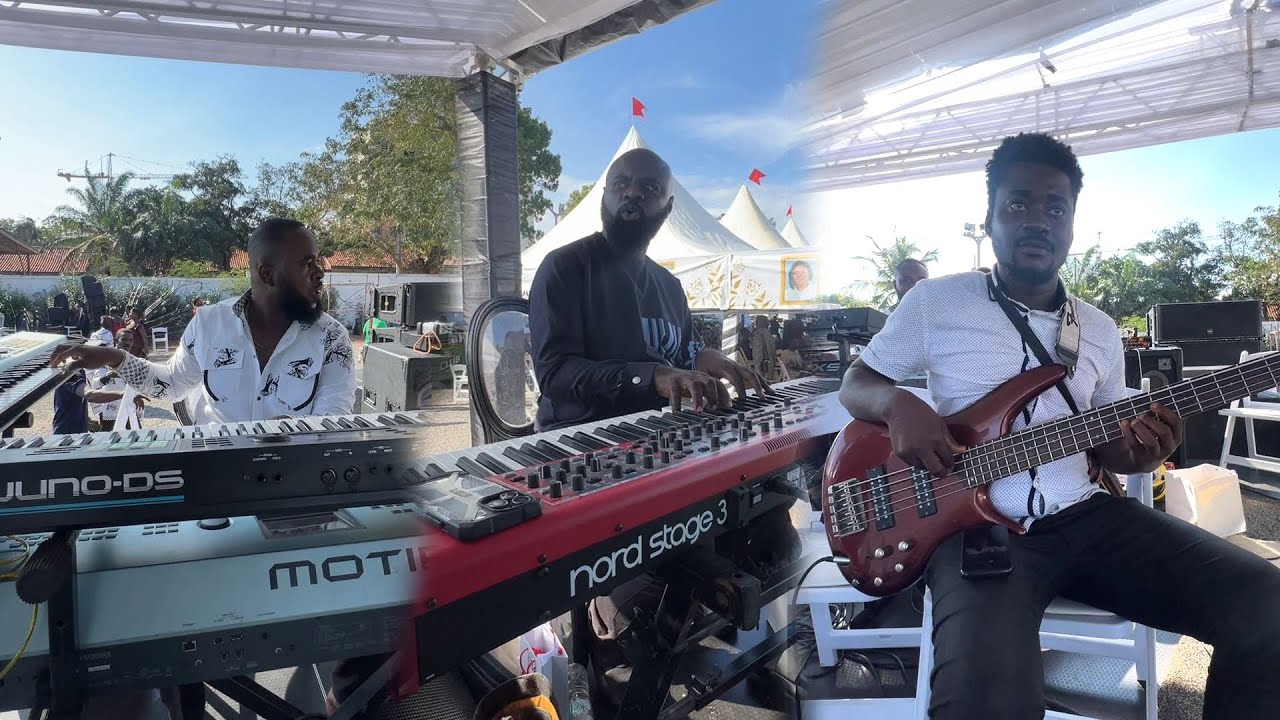 GROOVE MASTERS ‼️ James Mireku, Shaa,  Oppong Jay  & Bato Stix 🎹🥁🎸.Enjoy this Awesome Grooooove🎶🔥