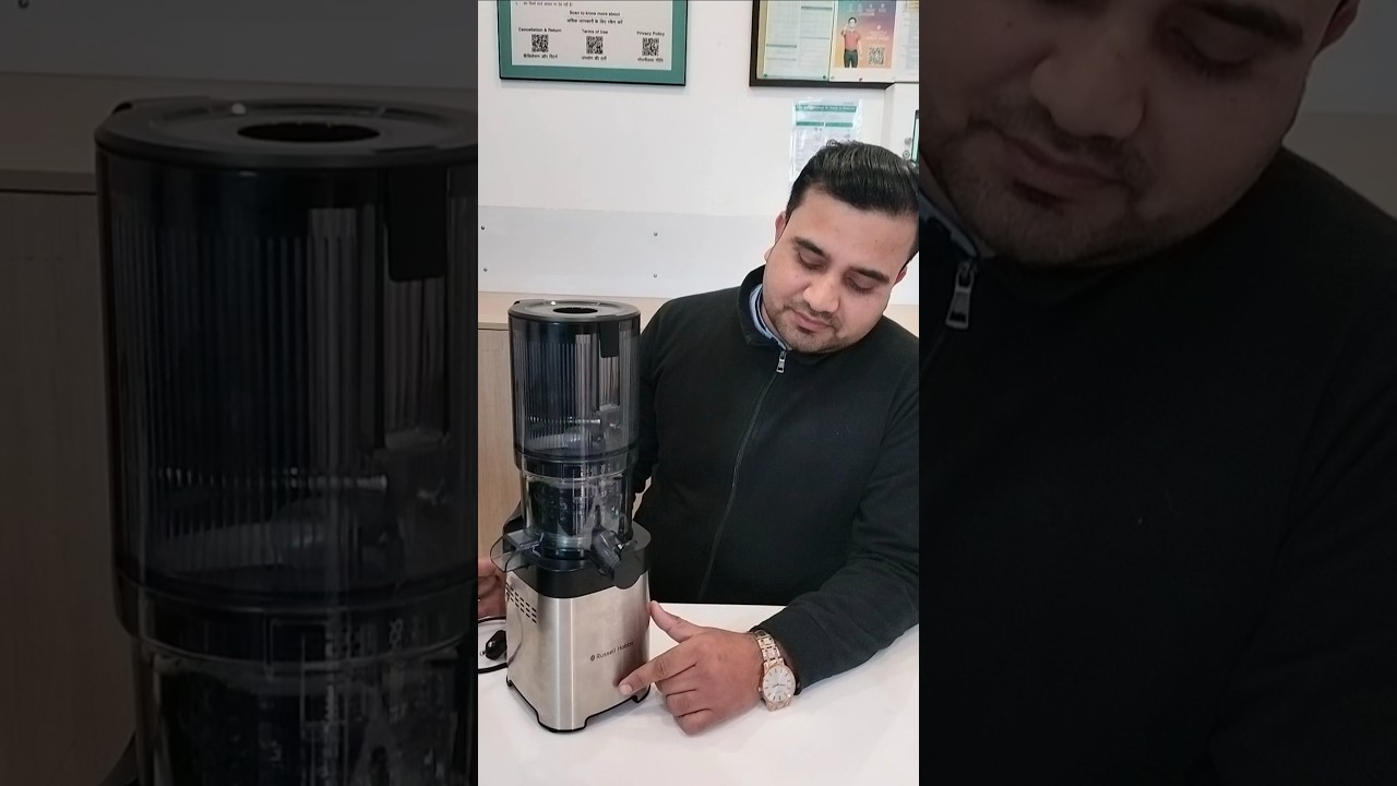 Russell Hobbs vitality juicer 180w blk