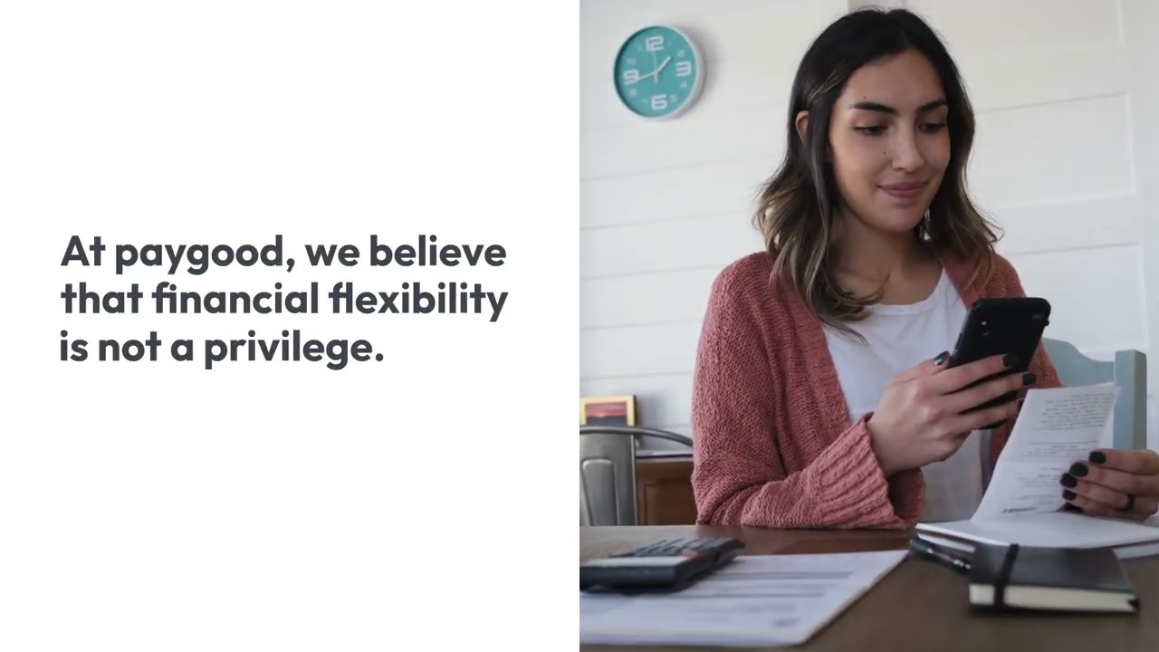 Flexible pay with paygood