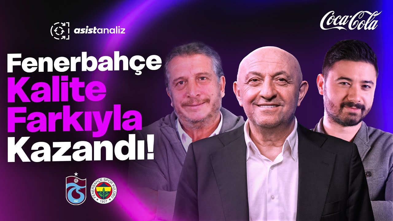 CANLI | Trabzonspor - Fenerbahçe | Sinan Engin, Erdal Hoş, Arda Ün