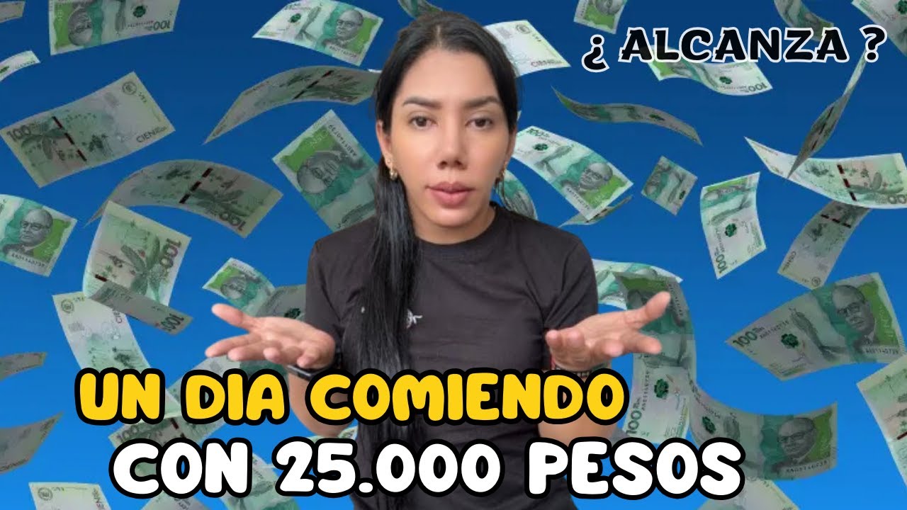 Todo un día Comiendo en Colombia con 6 USD