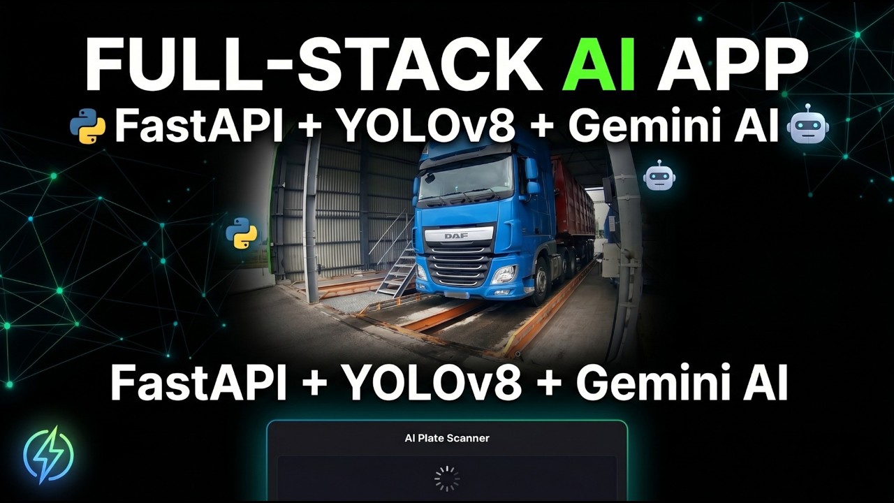 I Built an AI License Plate Scanner (YOLOv8 + Gemini + FastAPI)