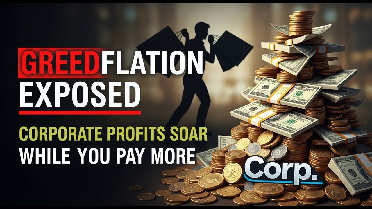 GREEDFLATION EXPOSED: Corporate Profits Soar While You Pay More #explained  #money