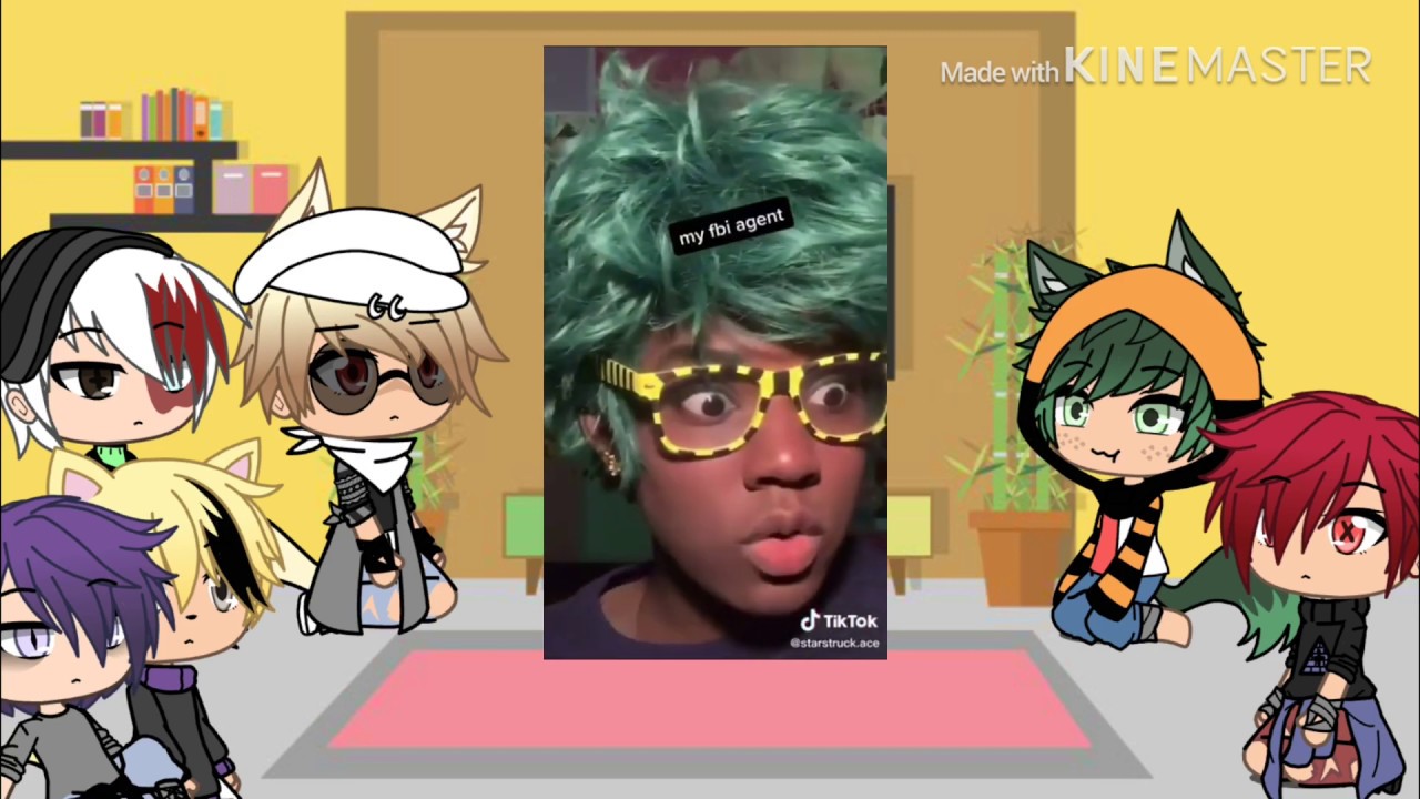 (mha) My hero Academia reacts to tiktoks