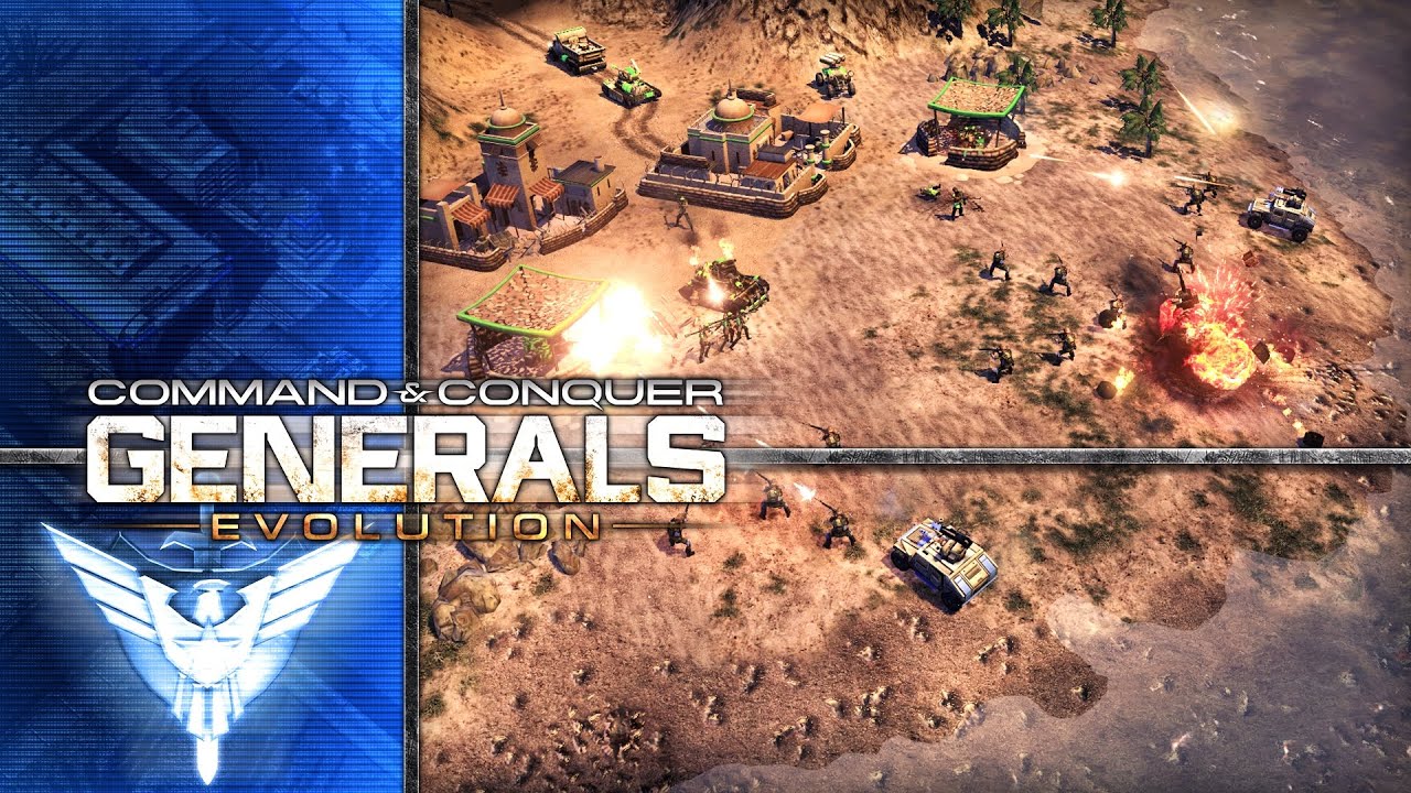 C&C Generals Evolution | United States vs China | (Superweapons General)