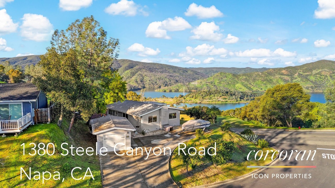 1380 Steele Canyon Road ~ Napa Home For Sale