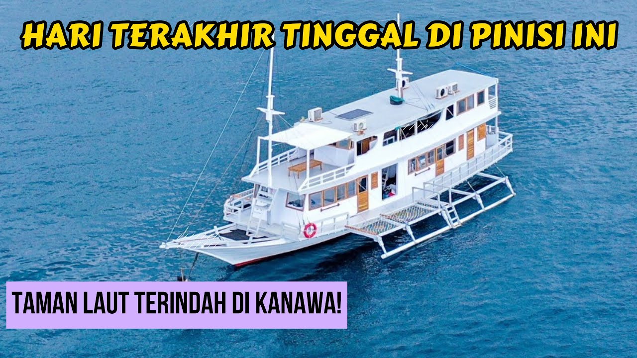 REKOMENDASI TRAVEL OPEN TRIP MURAH KE LABUAN BAJO DENGAN KAPAL PINISI | SNORKELING DI KANAWA ISLAND