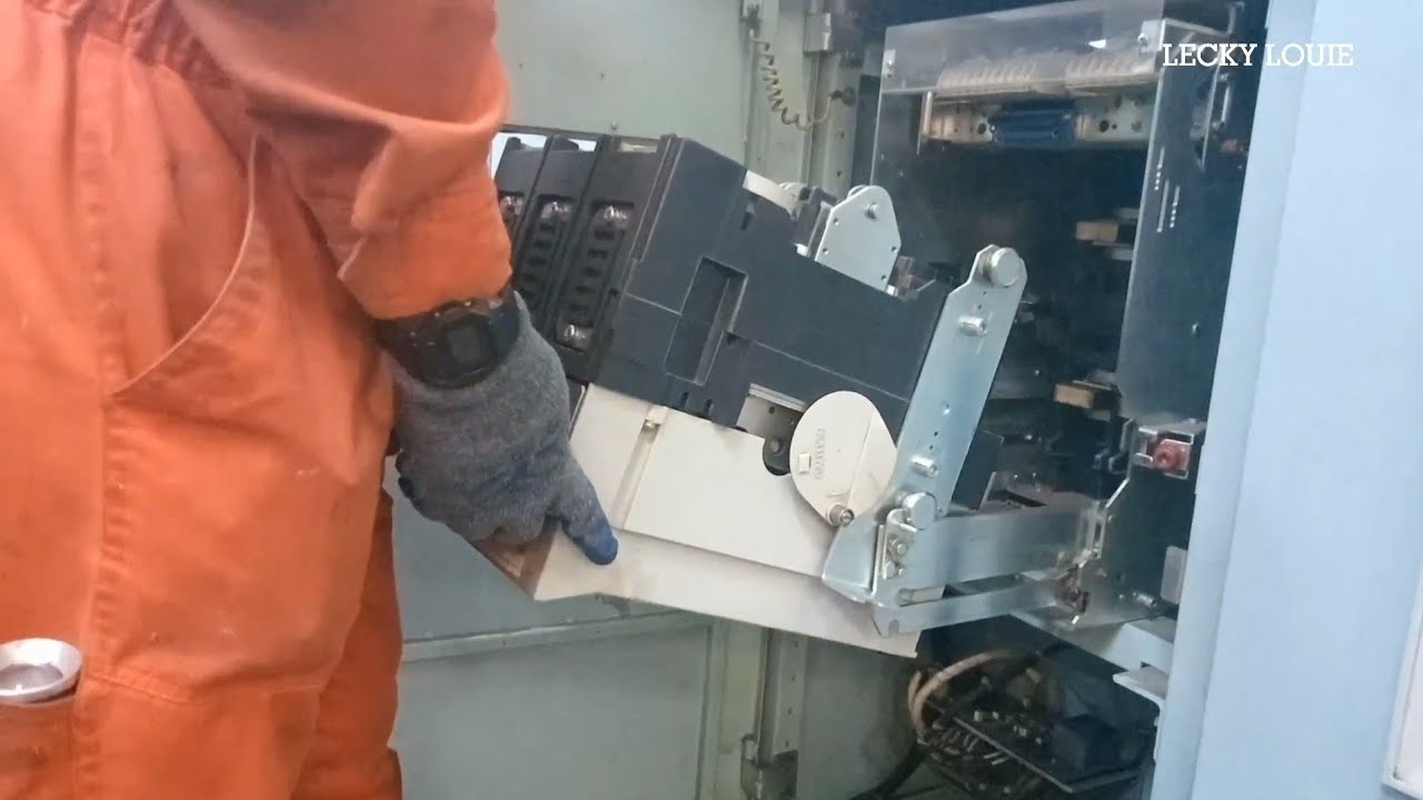 Racking-IN and Racking-OUT of Air Circuit Breaker for Inspection | Teresaki ACB | Generator to MSB.