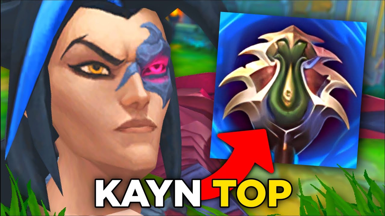 Kayn TOP lubi proxować w League of Legends