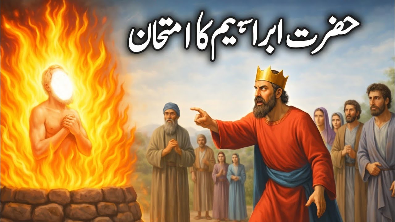 Hazrat Ibrahim (AS) ko Aag Mein Daalne Ka Waqia | Hazrat Ibrahim (AS) aur Namrood ka Muqabla