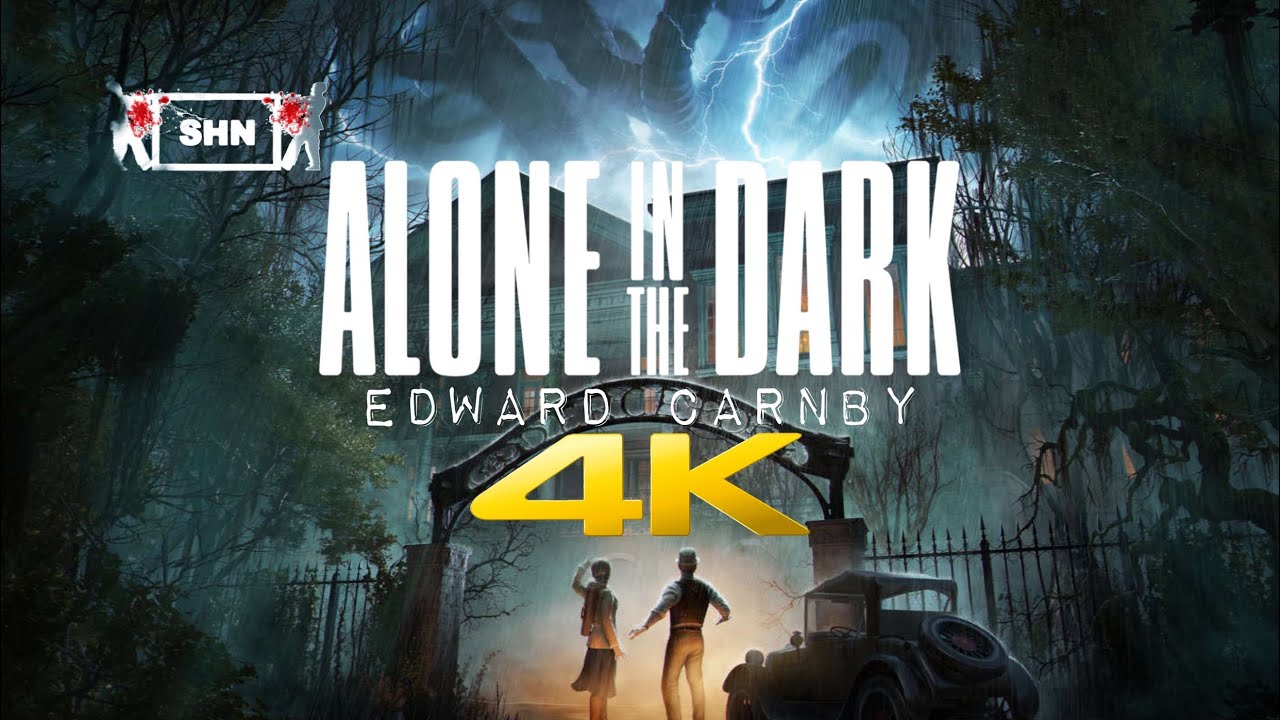 ALONE IN THE DARK (2024)  Edward Carnby | 4K | FULL GAME Longplay Playthrough Gameplay No Commentary