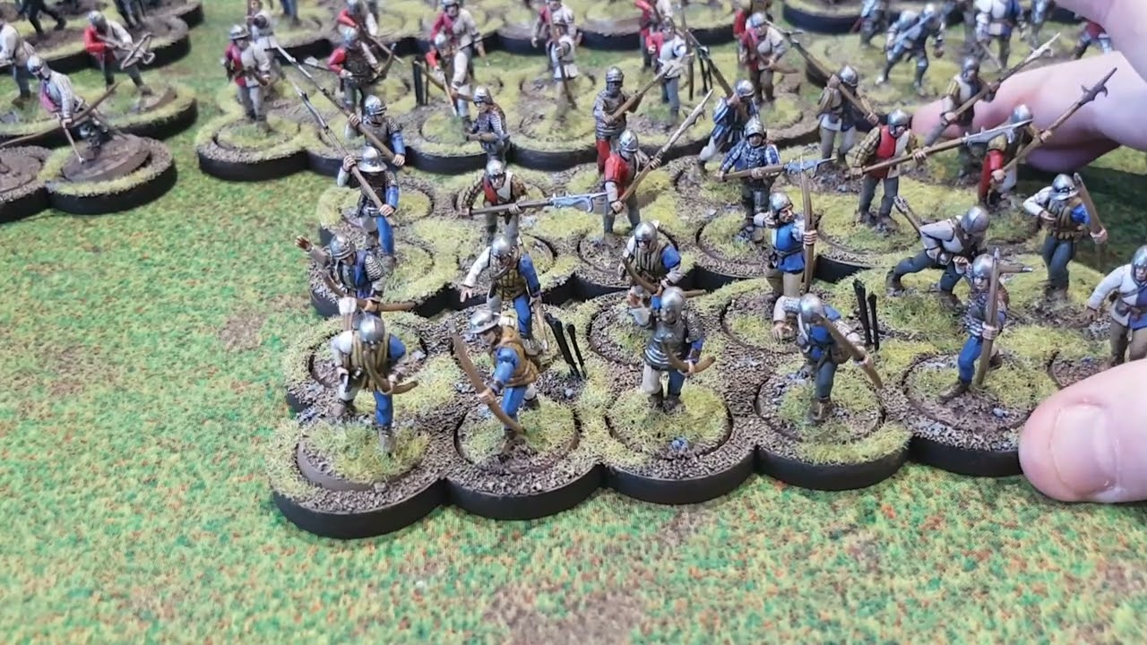 28mm Wars of the Roses army, Never mind the Billhooks part 2.