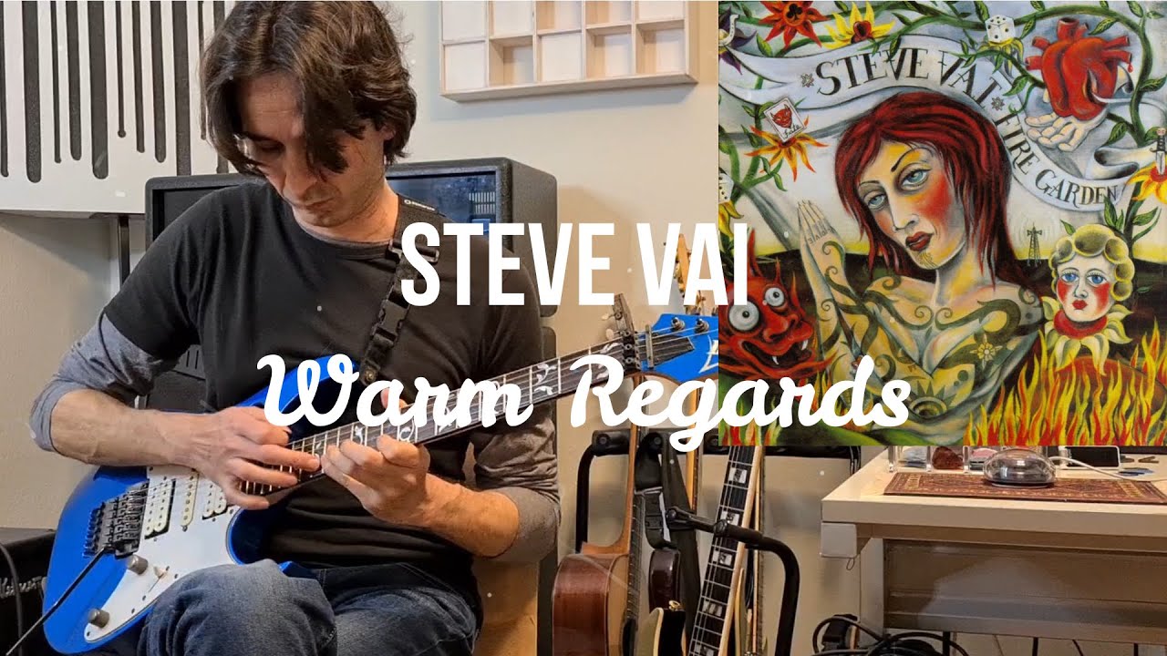 Steve Vai  - Warm Regards - guitar cover.