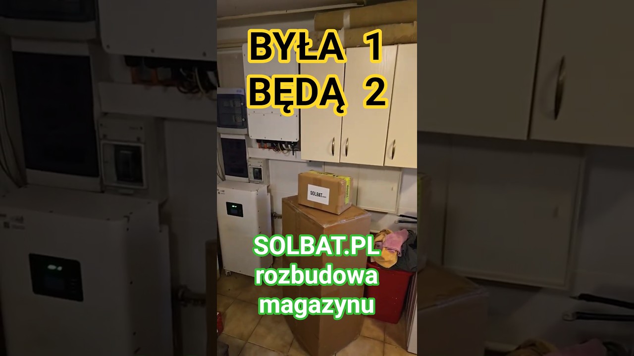 kolejna rozbudowa magazynu energii SOLBAT.PL  łapmy słońce