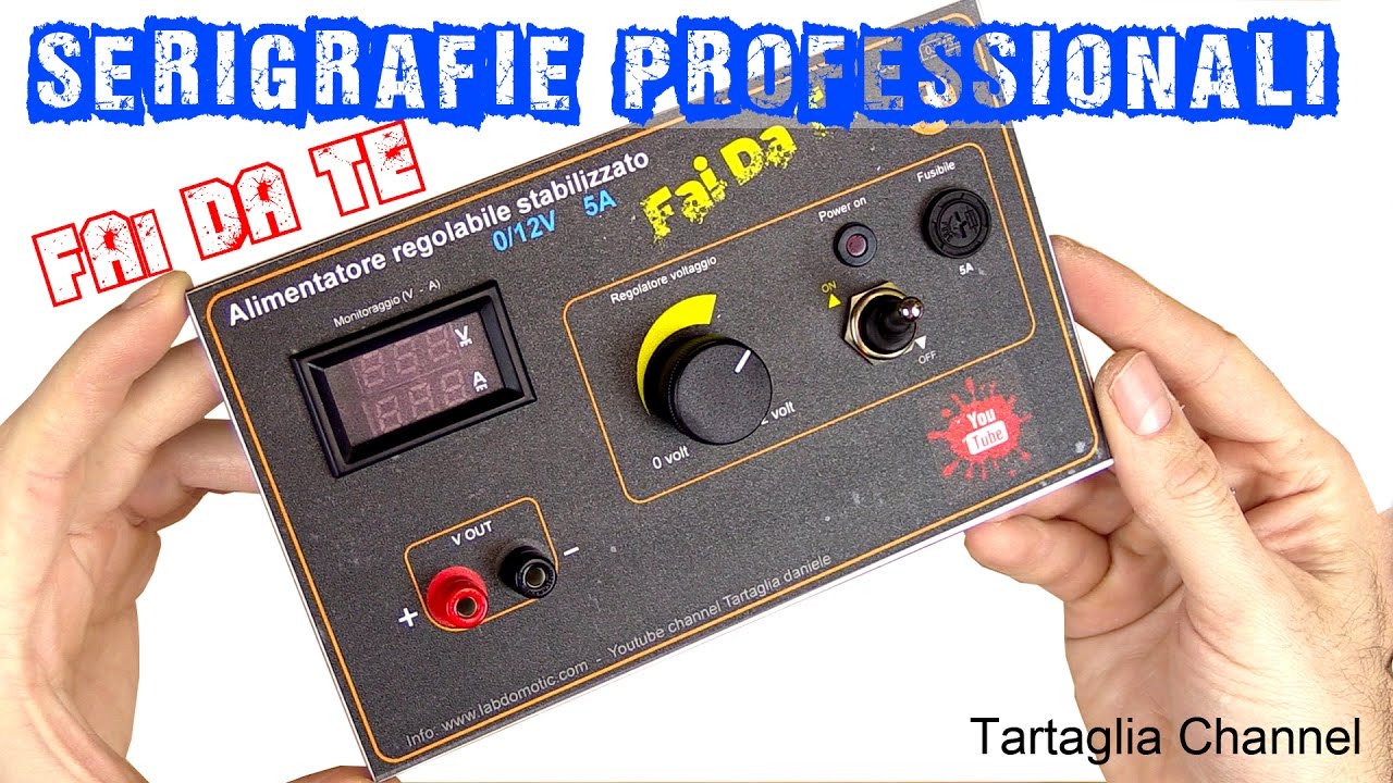 Stampe plastificate professionali fai da te per strumenti - low cost tartaglia channel