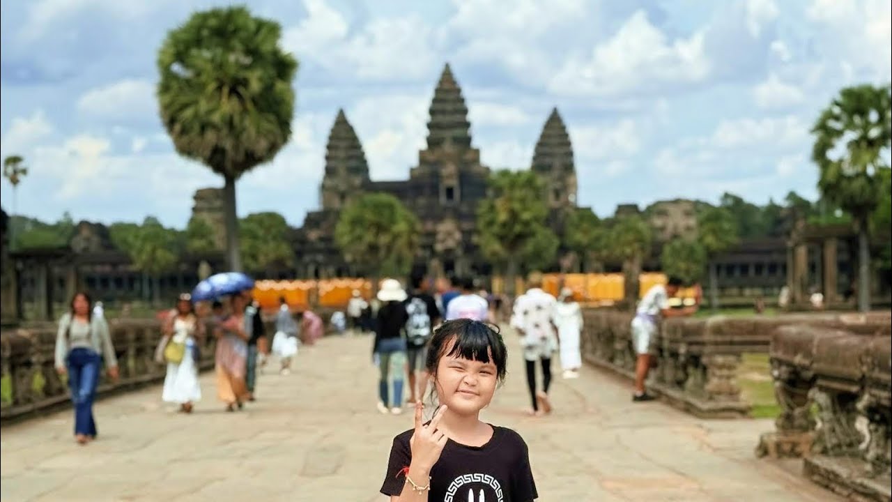 Angkor Wat Temple Cambodia-SovanBoramey #trip 