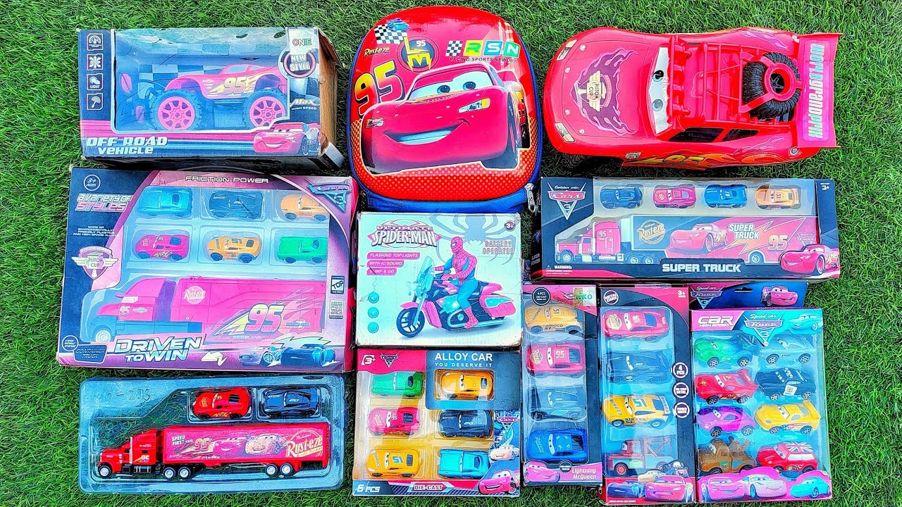 Disney Pixar Cars Unboxing Review l Lightning McQueen Bubble RC Car | Monster Truck