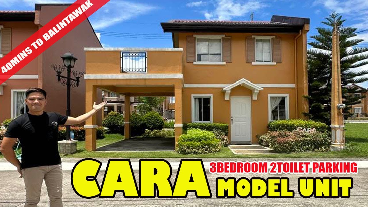 ANG GANDA DITO I Affordable House and lot near Quezon City and Camanava CARA MODEL Camella Homes