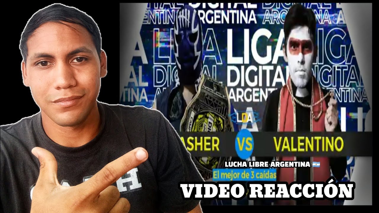 ZLASHER VS VALENTINO Lucha por el titulo (LDA) El mejor de 3 caídas (VIDEO REACCIÓN) ERROR FATAL2026
