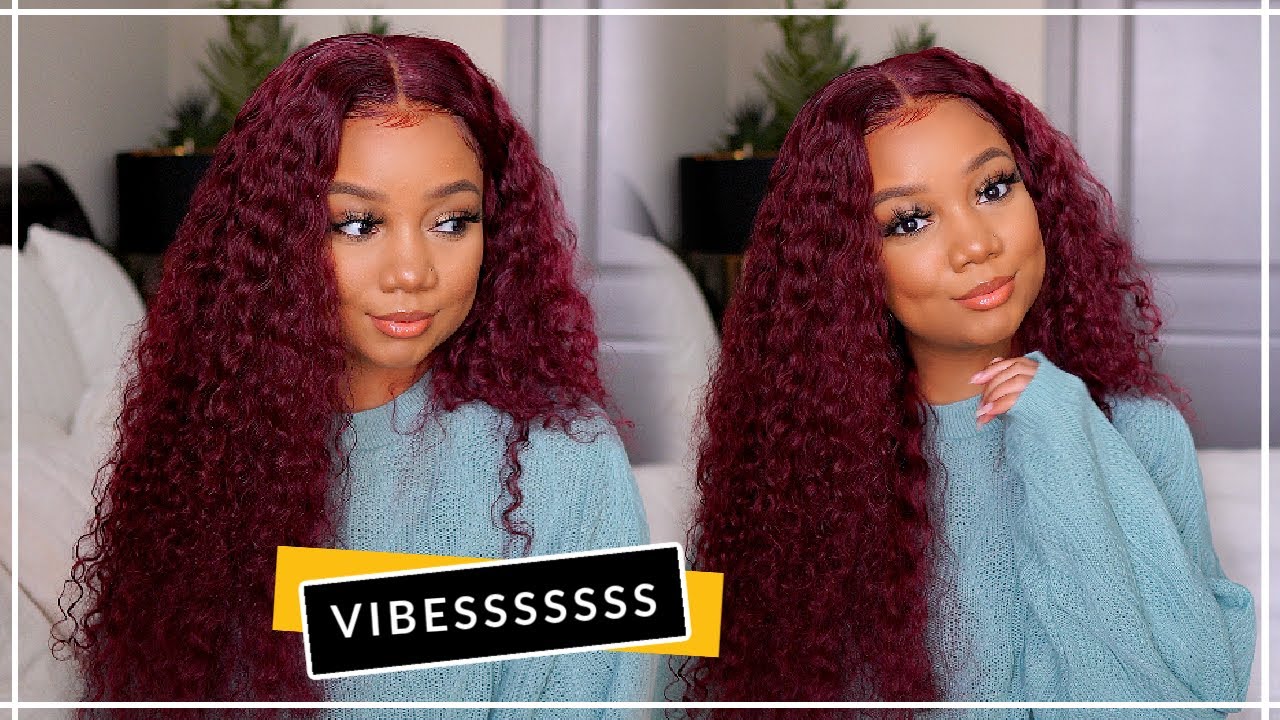 PERFECTION Y'ALL🔥 | MUST HAVE DEEP WAVE 99J BURGUNDY WIG | WEST KISS
