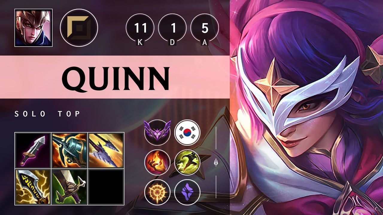 Quinn Top vs Sion - KR Master Patch 25.S1.2
