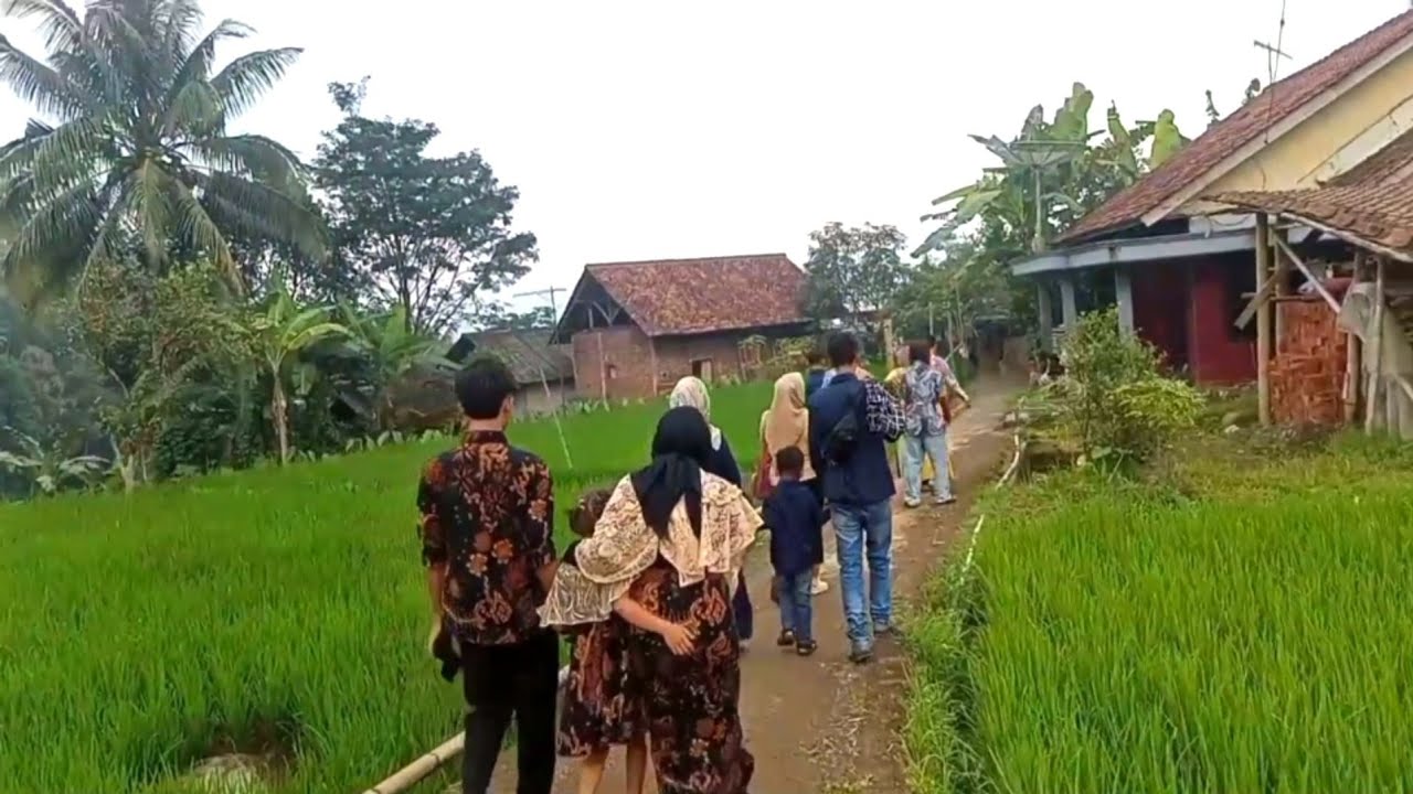 Perjalanan & Acara Pernikahan di Kampung || Pernikahan Adat Sunda || kampung sunda