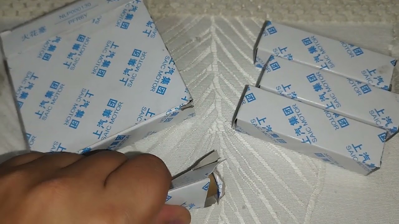 Bujías de fabrica del MG5 2024
