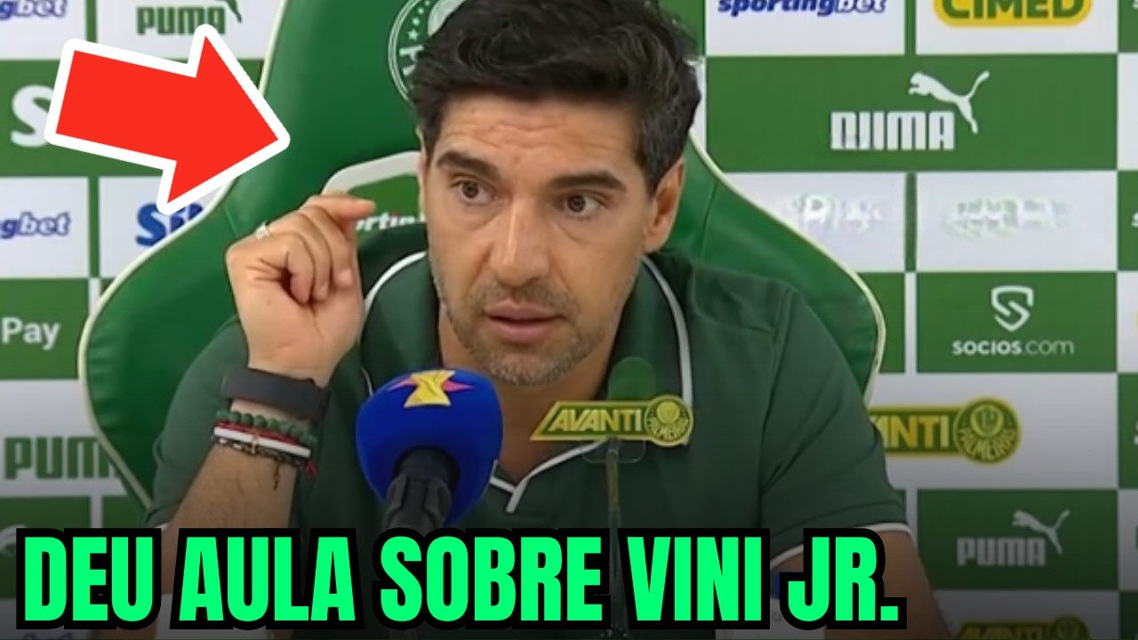 😱🔥 ABEL FERREIRA DÁ AULA SOBRE CASO VINI JR E EMOCIONA O BRASIL!
