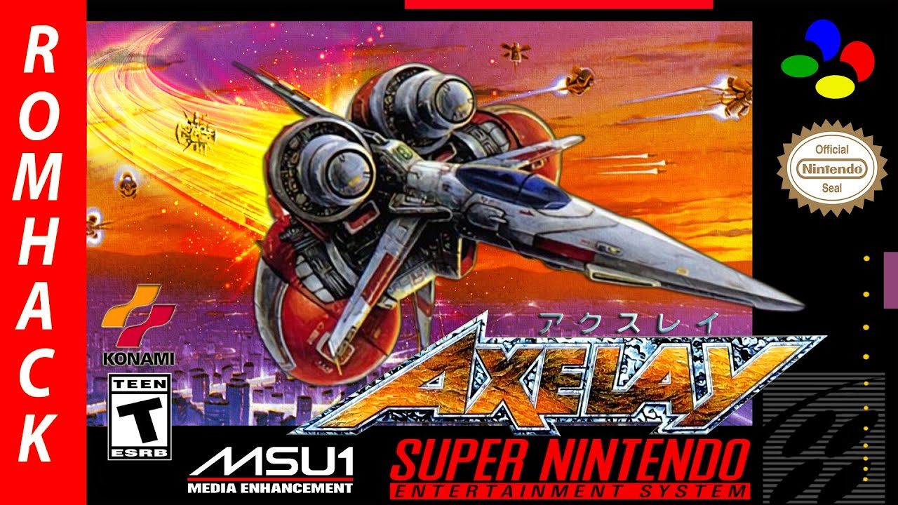 ⬇️🎮Axelay MSU-1 New Remix Snes Longplay
