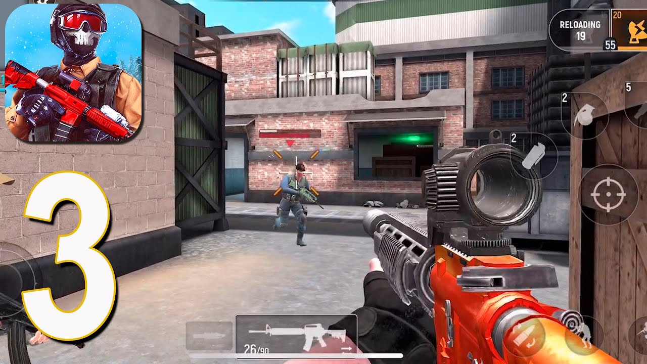 Modern Ops: Online Shooter FPS - Gameplay Walkthrough Part 3 - M4A16 Fury(iOS, Android)