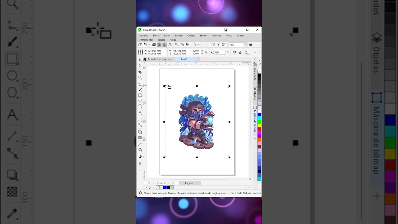 Como remover fundo de imagem utilizando recurso do corel draw