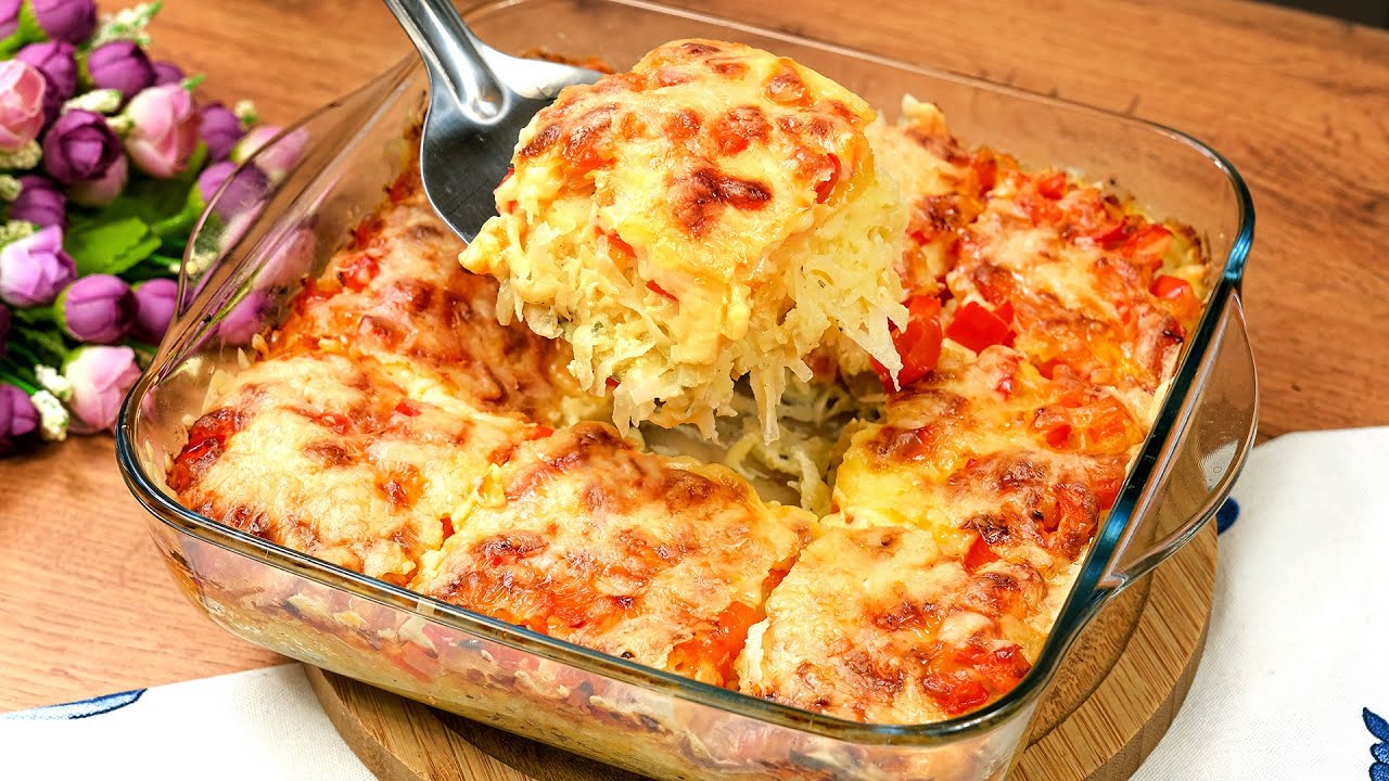Просто настържете картофите, пригответе това вкусно ястие! ТОП 3 лесни рецепти с картофи!