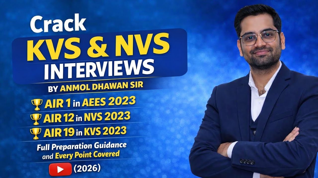 KVS NVS Interview 2026 | Full Preparation | #kvsinterviewpreparation #kvsinterview2026 #nvs