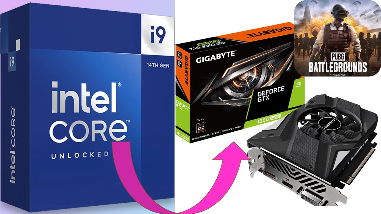 GeForce® GTX 1650 SUPER OC 4G | i9 14th Gen | Graphic Card Test | Gameplay PUBG