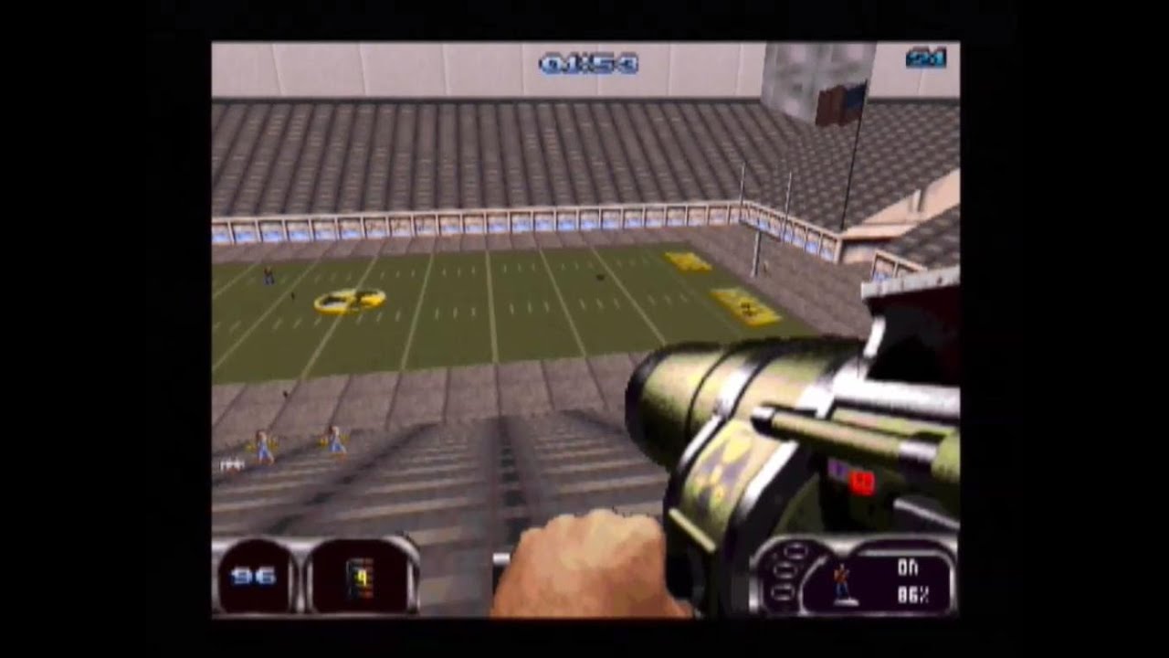 Dukematch w/ bots [Stadium] - Duke Nukem 64 (PJ64)