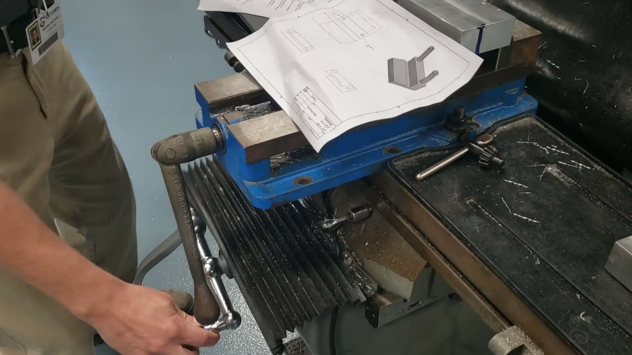Cell phone holder spot drill